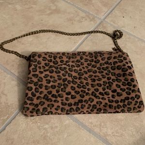 J. Crew Bags - J. Crew leather cheetah animal print purse J. Crew Bags - J. Crew leather cheetah animal print purse
